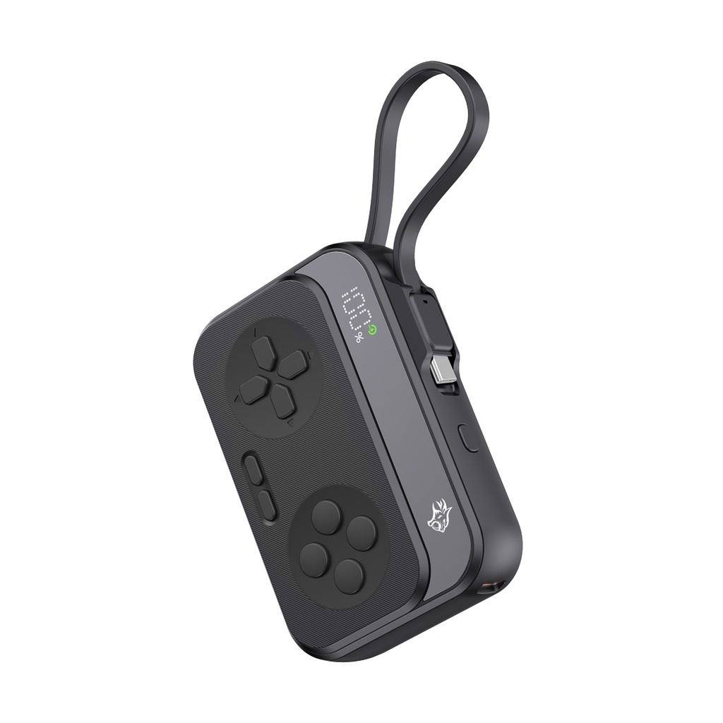 باور بانك Porodo Gaming سعة 10000mAh بتصميم يد تحكم ألعاب