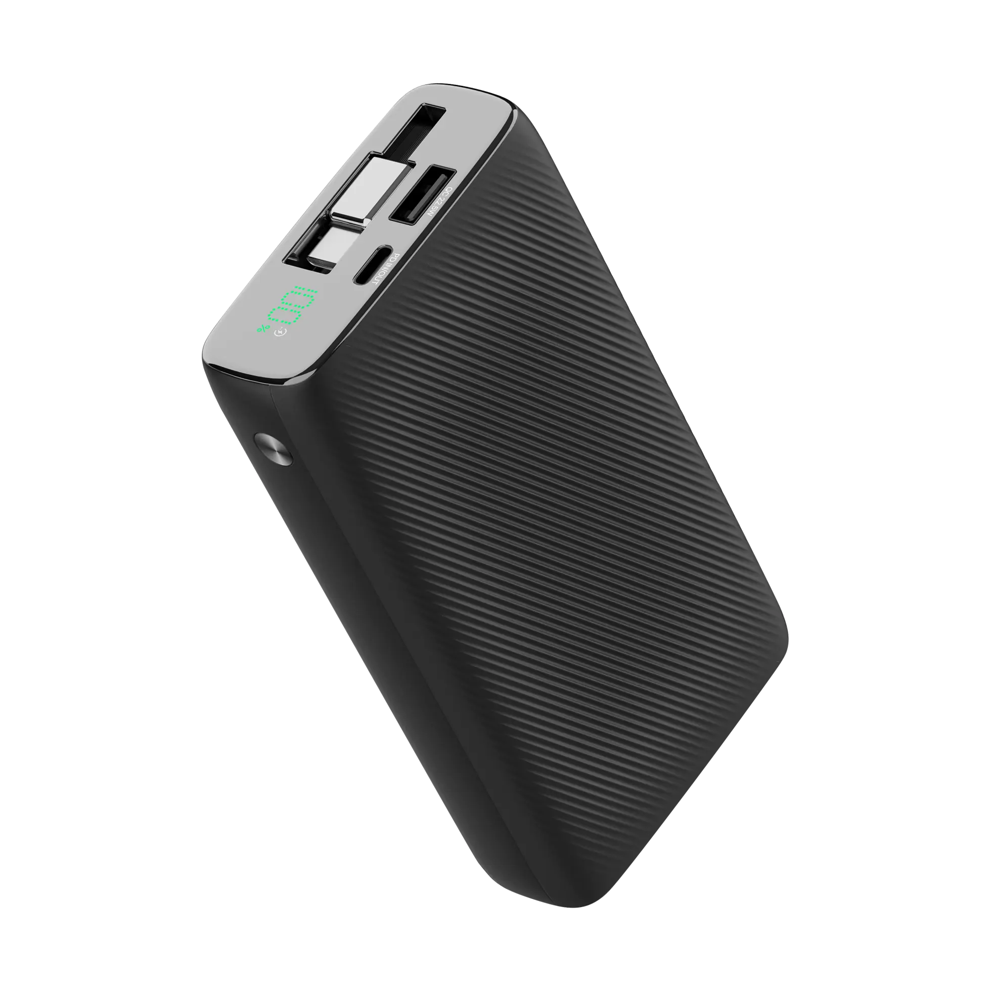 باورولوجي 10000mAh كابل قابل للسحب بنك طاقة