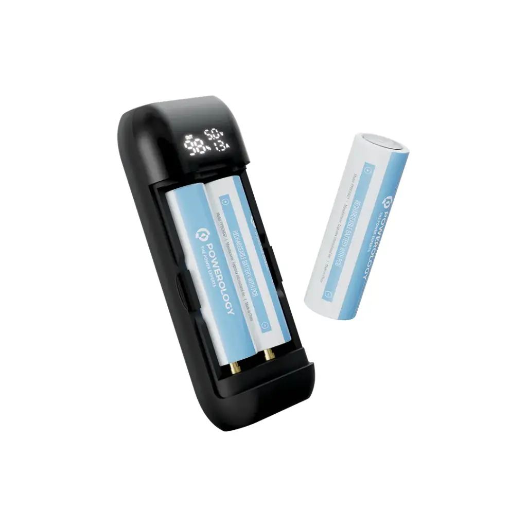 باورولوجي Diy Cell 10000+5000mAh بنك طاقة