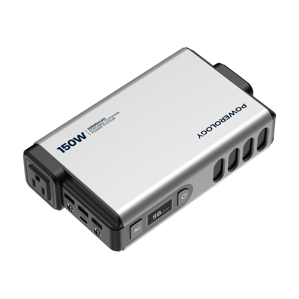 باورولوجي 32000mAh 150W محطة طاقة صغيرة AC