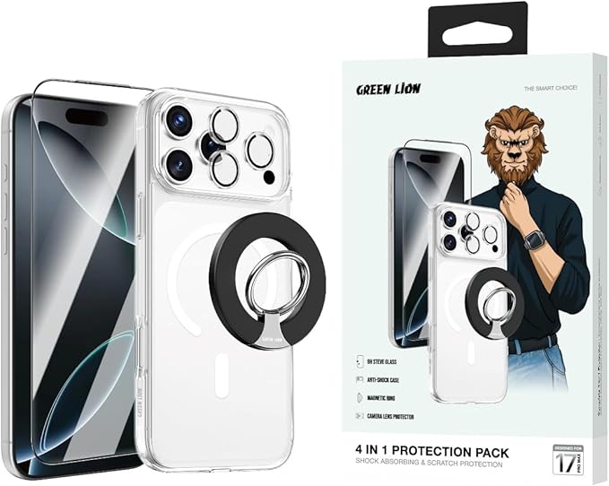Green Lion Набор 4 в 1 для iPhone 17