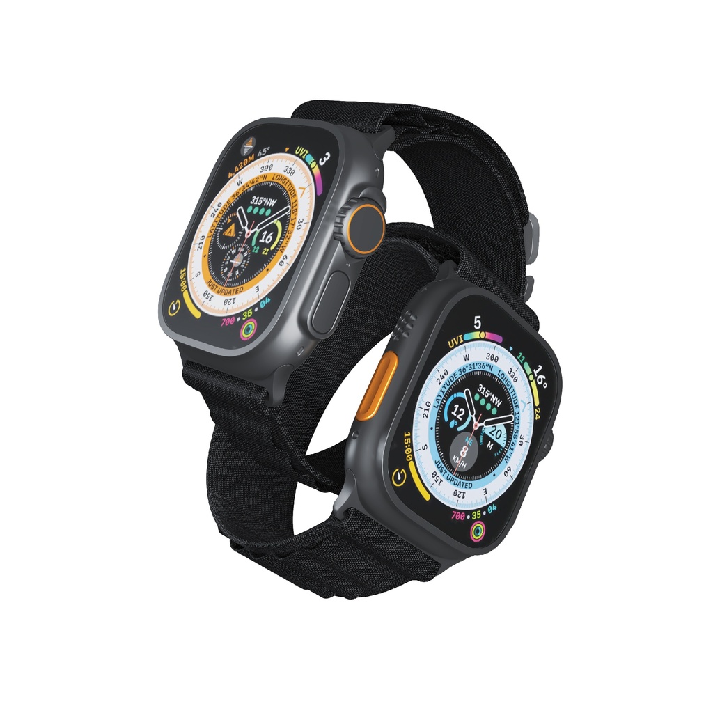 Porodo Smart Watch Ultra Titanium 2.1 Inch Wide Screen