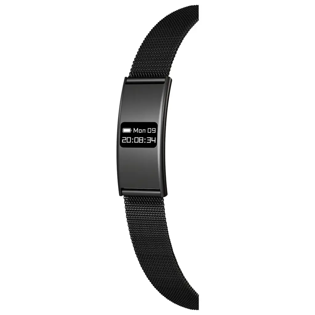 Porodo Trackfit Plus Smart Bracelet Fitness Tracker With Display App
