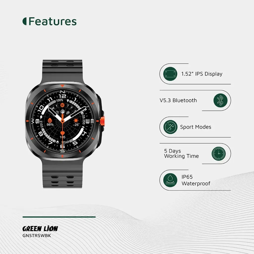 Green Lion Strive умные часы