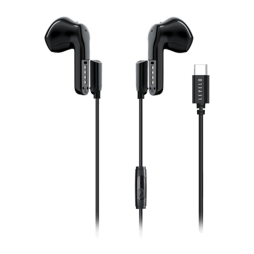 Levelo SoundFlex سماعات 2 في 1 لاسلكية وسلكية