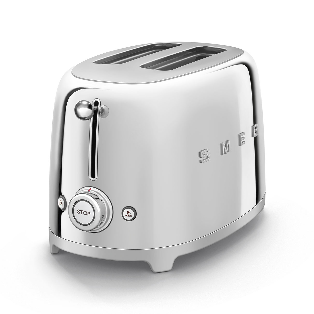 Smeg 2 Slice Toaster Chrome (TSF01SSUK)