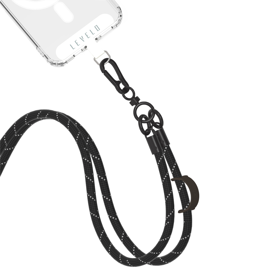 Levelo Everly phone crossbody lanyard