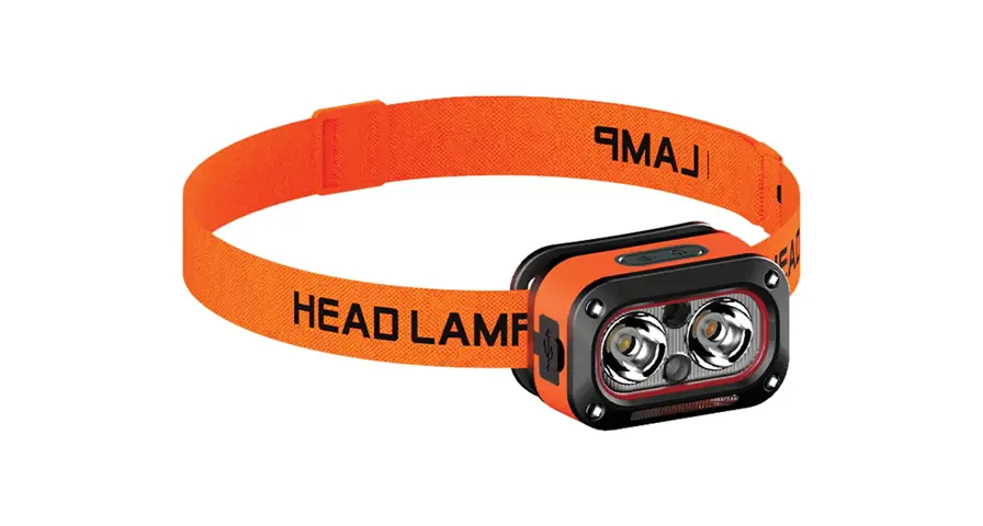 Porodo Wave-Sensor Rechargeable LED Headlamp