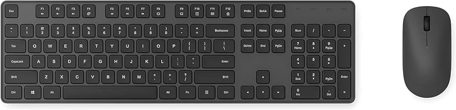 Xiaomi Wireless Keyboard and Mouse Set 3 Deep Space Black CN