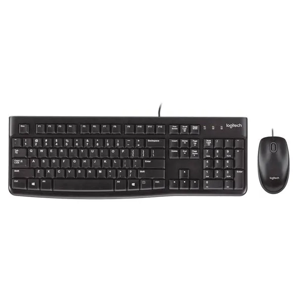 Logitech MK120 Keyboard and Mouse Combo EN/AR 920-002546