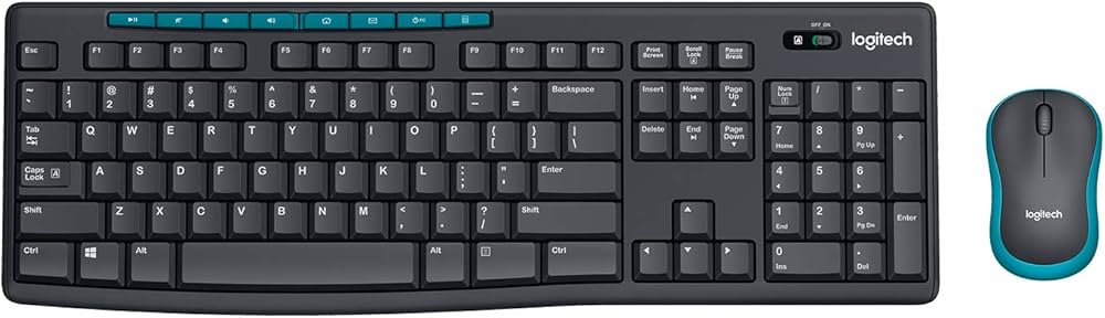 Logitech Wireless Keyboard and Mouse Combo MK275