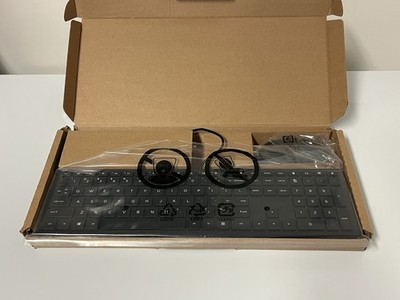HP USB Keyboard and Mouse Combo Brown Box