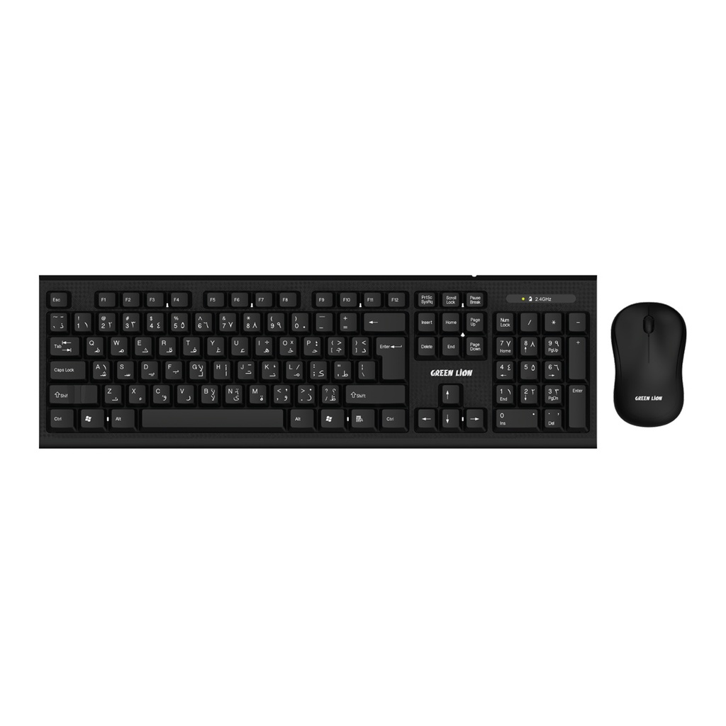 Green Lion Wireless Keyboard and Mouse