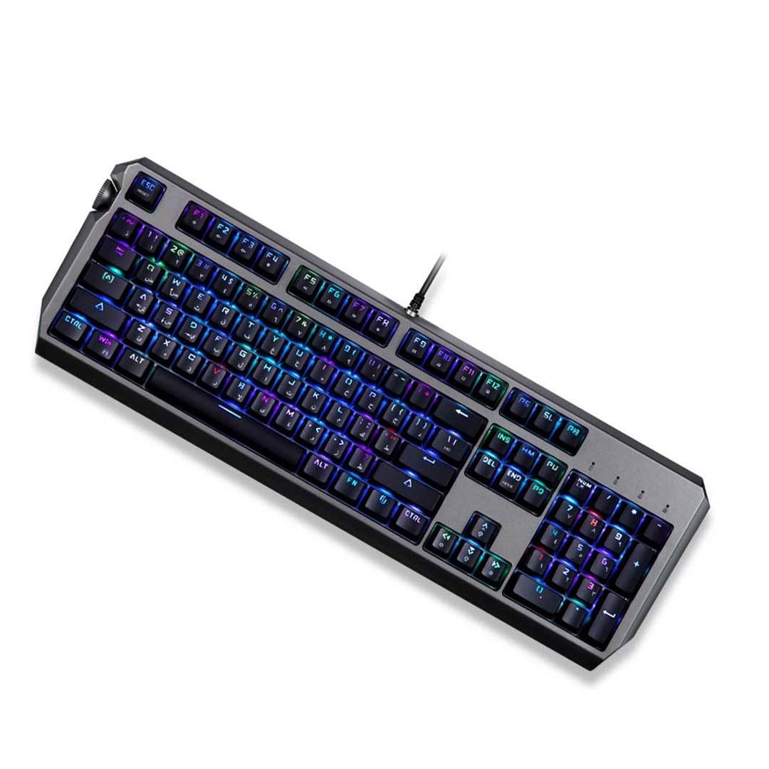 Porodo Gaming High-Grade Metal Mechanical Keyboard