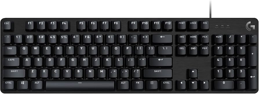 Logitech G413 SE Mechanical Gaming Keyboard Black USB Tactile