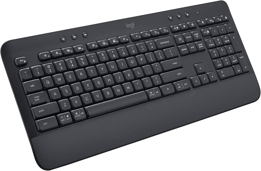 Logitech K650 Signature Bluetooth Keyboard Graphite