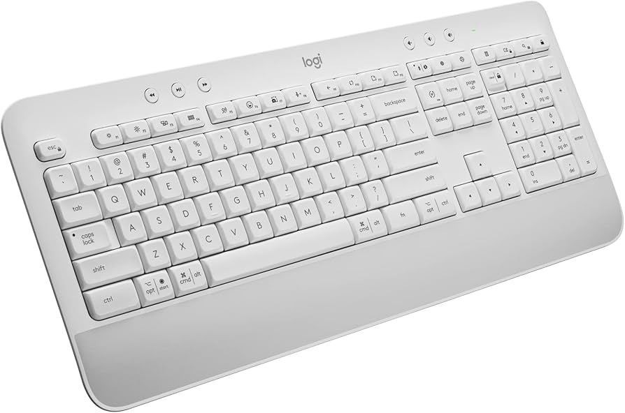 Logitech K650 Signature Bluetooth Keyboard White