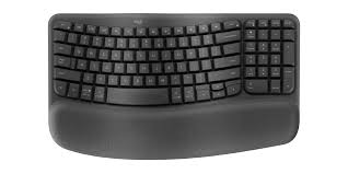 Logitech Wave Bluetooth Ergonomic Keyboard Graphite