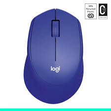 Logitech M330 Silent Plus Wireless Mouse Blue