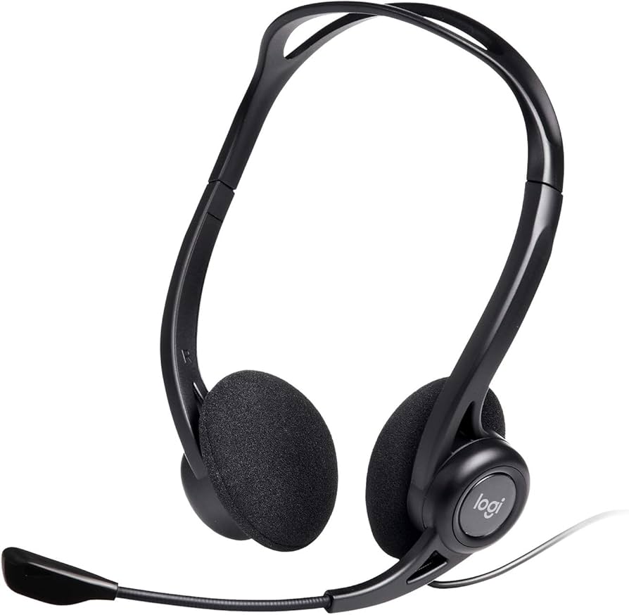 Logitech PC960 Stereo Headset Black USB