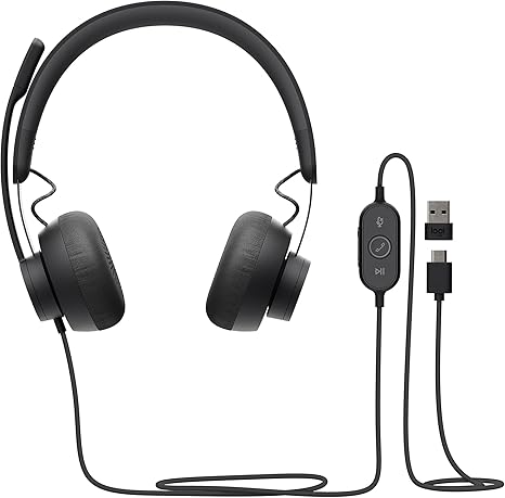 Logitech Zone Wired UC Headset Graphite