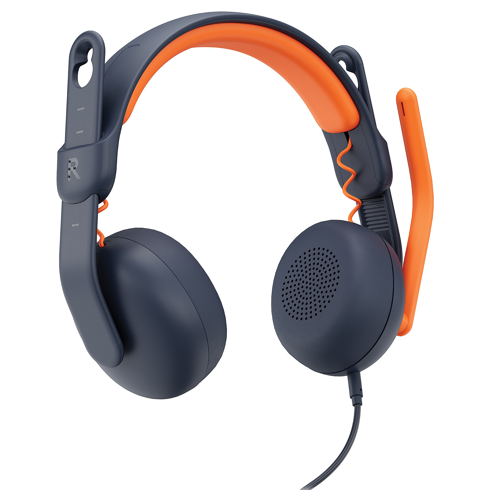 Logitech Zone Learn On-Ear Wired Headset Blue USB-C
