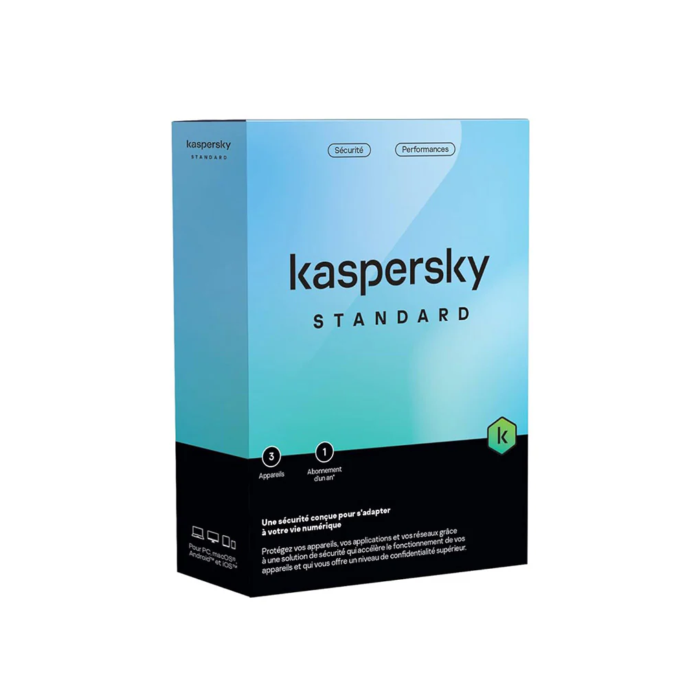 Kaspersky Standard Antivirus 3 User Middle East