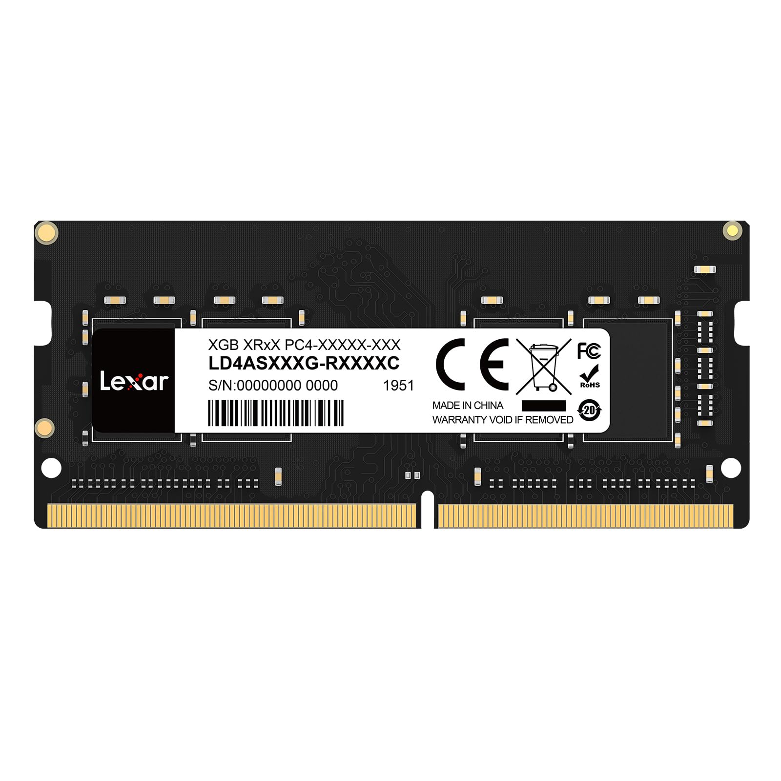 Lexar RAM 8GB DDR4 Laptop 3200