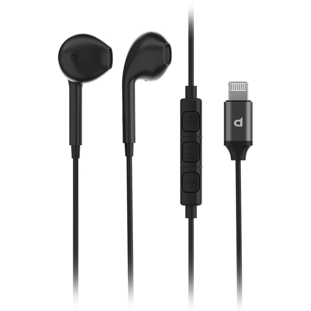 Powerology Lightning Stereo Earphones (1.2m)